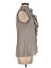 Spense Gray Sleeveless Blouse Size M - photo 4