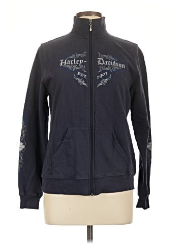 Harley Davidson Zip Up Hoodie (view 1)