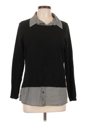 Adrianna Papell Long Sleeve Blouse (view 1)
