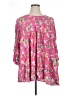 Umgee Pink 3/4 Sleeve Blouse Size XL - photo 1