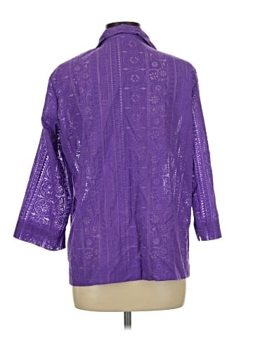 Studio Works 3/4 Sleeve Button-Down Shirt (view 2)