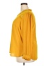 Ann Taylor LOFT 100% Polyester Yellow Long Sleeve Blouse Size 18 - photo 5