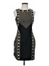 BCBGMAXAZRIA Graphic Black Cocktail Dress Size 4 - photo 1