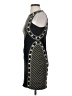 BCBGMAXAZRIA Graphic Black Cocktail Dress Size 4 - photo 5