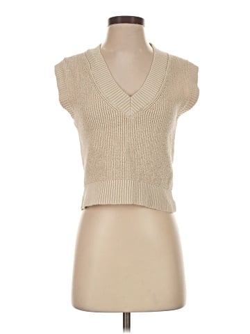 Madewell Waffle V-Neck Sweater Vest (view 1)