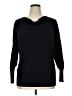 Evie 100% Acrylic Black Pullover Sweater Size 1X - photo 1
