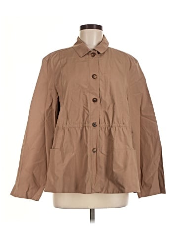 Lafayette 148 New York 3/4 Sleeve Button-Down Shirt (view 1)
