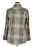 Merona 100% Cotton Houndstooth Ivory Long Sleeve Button-Down Shirt Size XL - photo 2