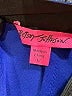 Betsey Johnson Color Block Blue Cocktail Dress Size 12 - photo 7