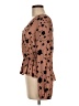 Sienna Sky 100% Polyester Brown Long Sleeve Blouse Size M - photo 5