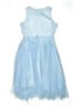 Justice 100% Polyester Blue Dress Size 14 - photo 2