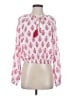 Roller Rabbit x Target 100% Cotton Pink Long Sleeve Blouse Size S - photo 1