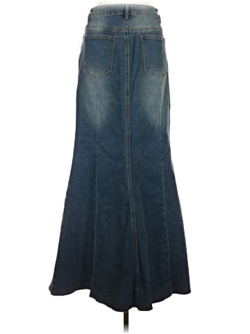 Unbranded Denim Skirt (view 2)