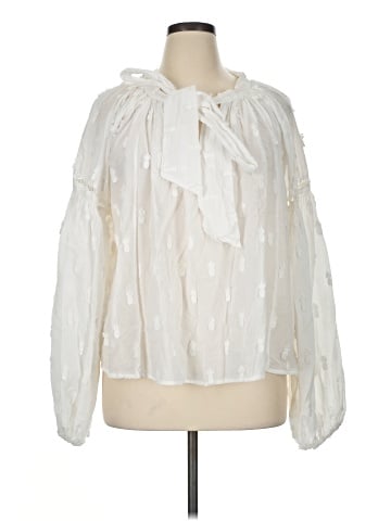 FARM Rio Long Sleeve Blouse (view 1)