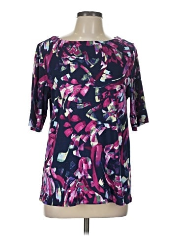 Chico's 3/4 Sleeve T-Shirt (view 1)