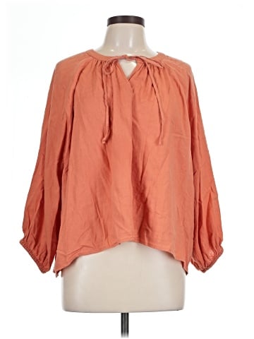 A New Day 3/4 Sleeve Blouse (view 1)