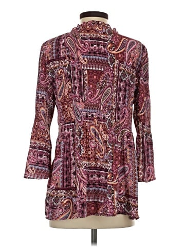 Chloe+Rene 3/4 Sleeve Blouse (view 2)