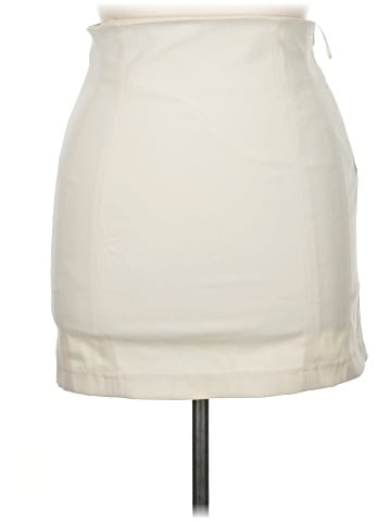 Zara Faux Leather Skirt (view 1)