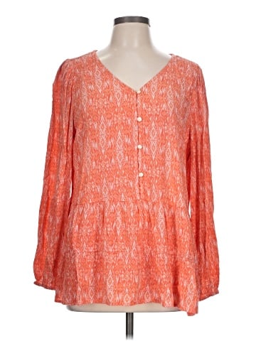Style&Co 3/4 Sleeve Blouse (view 1)