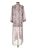ALLSAINTS 100% Polyester Purple Kimono Size S - photo 2