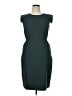 J.Crew 100% Polyester Solid Teal Cocktail Dress Size 14 - photo 1