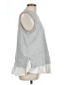 All At Once Gray Sleeveless Top Size L - photo 4