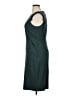 J.Crew 100% Polyester Solid Teal Cocktail Dress Size 14 - photo 5