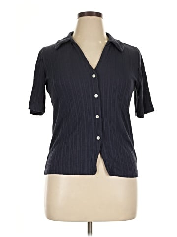 Madewell Cutaway Hem Polo Top (view 1)