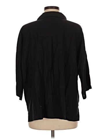 Peace Love World 3/4 Sleeve Blouse (view 2)