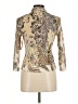 Alberto Makali 100% Polyester Tan 3/4 Sleeve Blouse Size M - photo 2