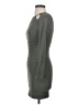 Bebe Solid Gray Cocktail Dress Size XXS - photo 5