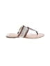 Tommy Hilfiger Silver Flip Flops Size 7 - photo 1