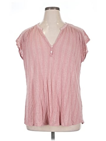 Lucky Brand Short Sleeve Blouse (view 1)