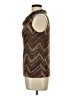 Rafaella Brown Sleeveless Blouse Size L - photo 5