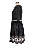 Unique Vintage Polka Dots Black Casual Dress Size L - photo 5