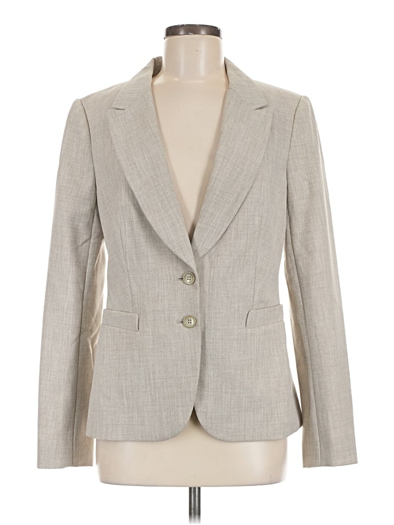 Pre-owned The Limited Blazer Jacket In Gray