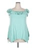 Evans Teal Sleeveless Blouse Size 20 - photo 1
