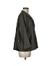 Eileen Fisher Chevron-herringbone Gray Silk Blazer Size M - photo 4