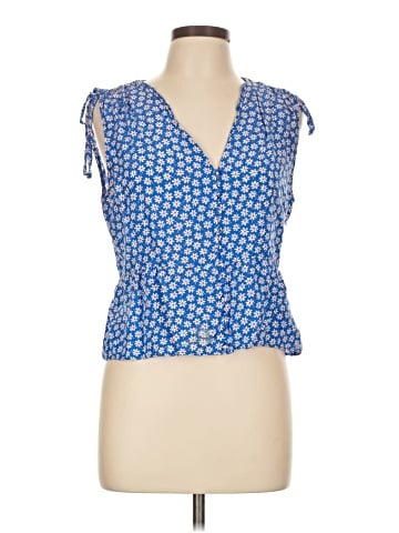 Madewell Belle Tank Top in Mini Daisy (view 1)