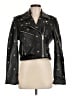 Understated Leather 100% Leather Stars Black Jacket Size M - photo 1