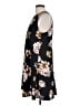 Fortune + Ivy Floral Black Casual Dress Size L - photo 5