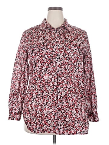Lauren by Ralph Lauren Long Sleeve Blouse (view 1)