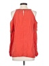BCBGMAXAZRIA 100% Silk Orange Sleeveless Silk Top Size S - photo 2