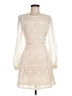 Mustard Seed 100% Polyester Ivory Cocktail Dress Size M - photo 1