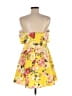 ASOS Floral Yellow Cocktail Dress Size 10 - photo 2