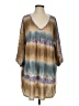 Entro Tie-dye Tan Casual Dress Size S - photo 1