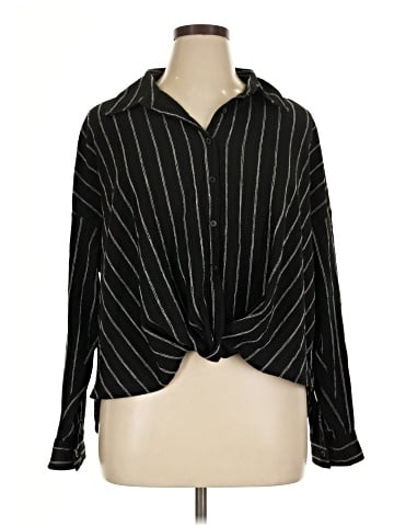 Caslon Long Sleeve Blouse (view 1)