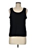 TanJay Black Sleeveless T-Shirt One size - photo 1