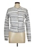 Unbranded 100% Polyester Silver Cardigan Size L (estimated) - photo 1
