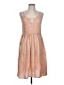 Volcom 100% Viscose Tan Casual Dress Size 10 - photo 1